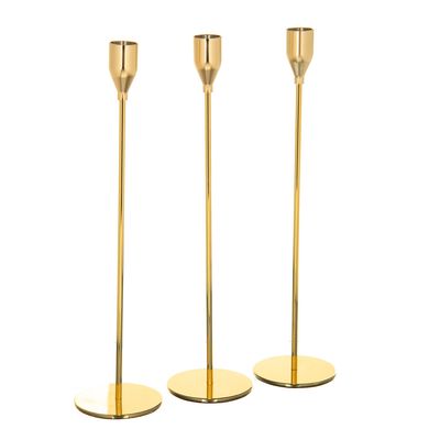 Декоративні свічники Golden simplicity 3 штуки Lefard AL96567