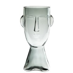 Декоративна скляна ваза Violet 23,5 см Unicorn Studio AL87302