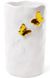 Ваза настільна ceramic Золоті Метелики 23 см, біла Bona DP41758