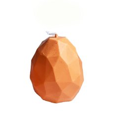 Свічка "Великоднє яйце" Lumii з бджолиного воску 1 шт Оранжевий (n-952)