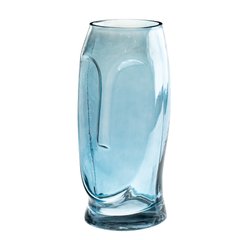Декоративна скляна ваза Focadillo 31х14х13 см. Unicorn Studio AL87306
