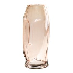 Декоративна скляна ваза Primavera 24х9х10 см. Unicorn Studio AL87307