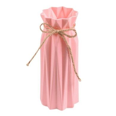 Декоративна ваза Wellamart для сухих квітів Рожевий (5927-2)
