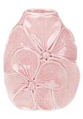 Ваза настільна ceramic Незабудка 16.4 см, рожева Bona DP41782