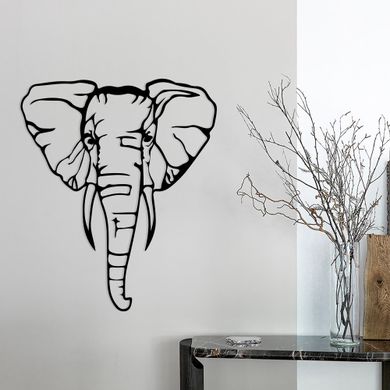 Дерев'яна картина Moku "Elephant" 90x76 см