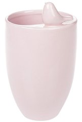 Ваза настільна ceramic Angeline 18.5 см, рожева Bona DP41789