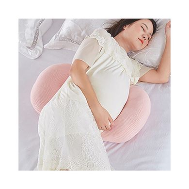 Багатофункціональна подушка Lovely Baby UL10 для вагітних годування Світло-рожевий