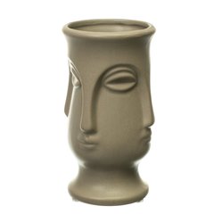 Декоративна ваза Beige Face 14х8 см Lefard 18723-005