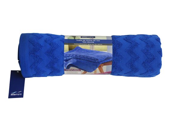 Рушник банний Miomare 70 х 140 см Синій K18-110071
