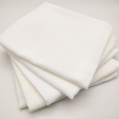 Вафельний рушник для кухні Luxyart розмір 35*70 см Білий (LS-032)