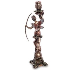 Декоративна статуетка свічник Діана-богиня полювання Veronese AL32532