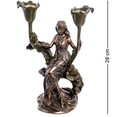 Декоративний свічник Дівчина Veronese AL32614