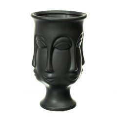 Декоративна ваза Black Face 21х14 см Lefard 18723-002