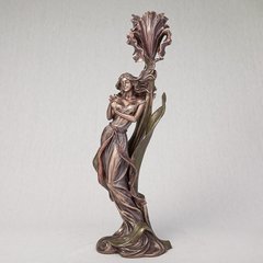 Інтер'єрний свічник «Дівчина з метеликом» Veronese AL12573