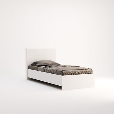 Ліжко Миро-Марк Фемелі з каркасом 900х2000 мінімалізм Білий глянець