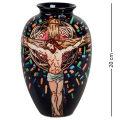 Настільна фарфорова ваза Розп'яття Христа Pavone AL31939